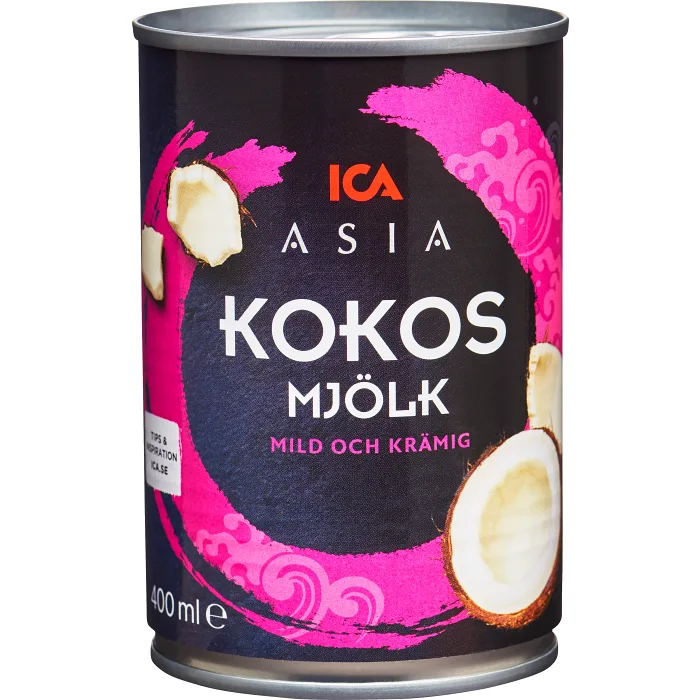 Kokosmj Lk Ml Ica Asia Handla Mat Online Fr N Din Lokala Ica Butik