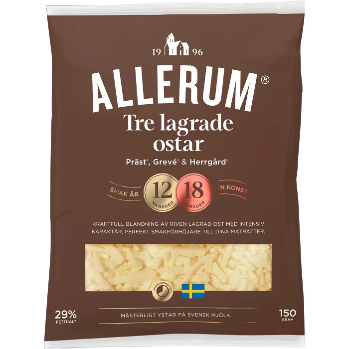 Triple cheese 150g Allerum Handla mat online från din lokala ICA butik