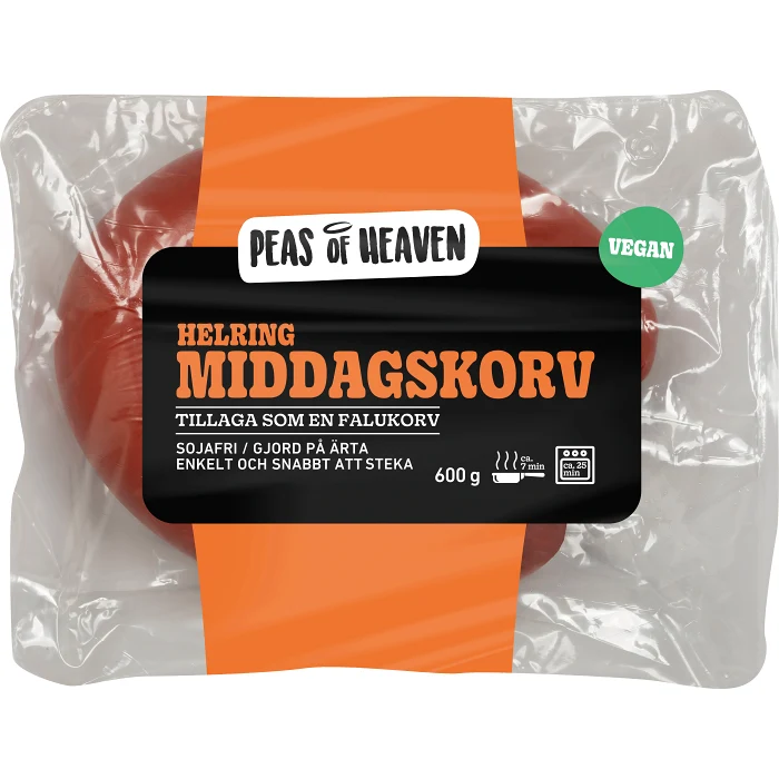 Middagskorv Vegan G Peas Of Heaven Handla Mat Online Fr N Din