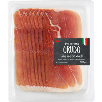 Prosciutto Crudo 120g ICA Handla mat online från din lokala ICA butik