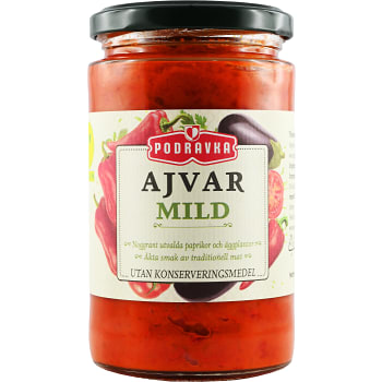 Ajvar Mild G Podravka Handla Mat Online Fr N Din Lokala Ica Butik