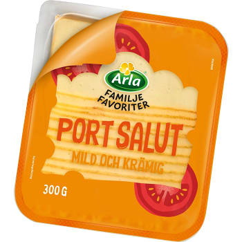 Ost Skivad Port Salut 300g Arla Handla mat online från din lokala