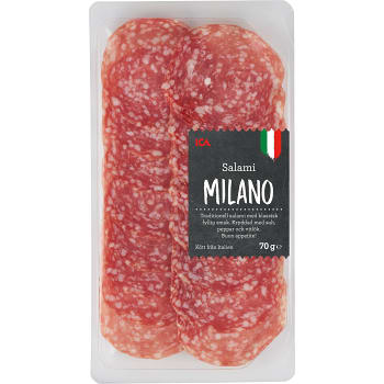 Salami Milano 70g ICA Handla mat online från din lokala ICA butik