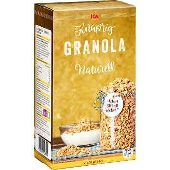 Granola Naturell G Ica Handla Mat Online Fr N Din Lokala Ica Butik