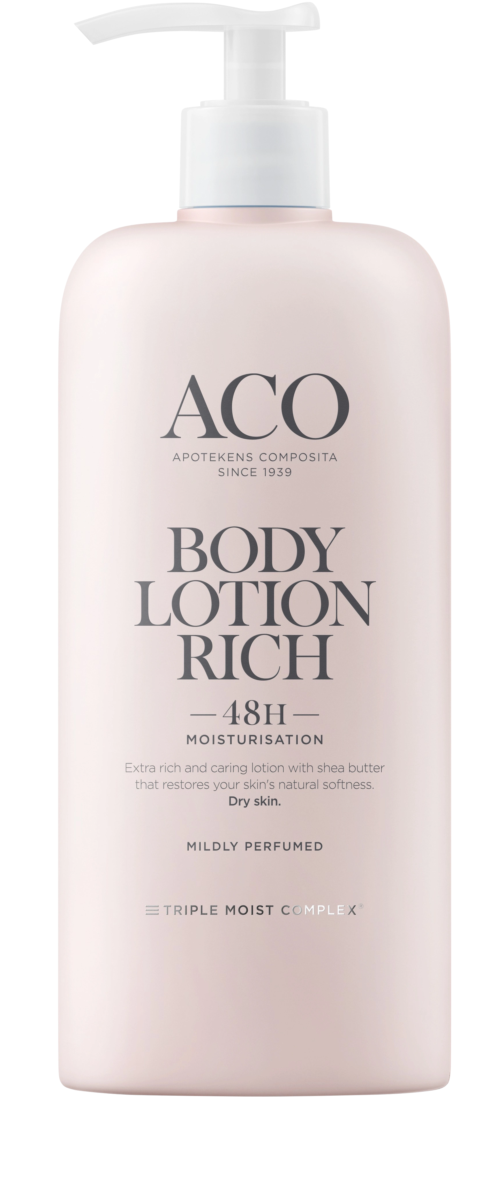 ACO Body Lotion Rich parfymerad 400 ml Apotek Hjärtat