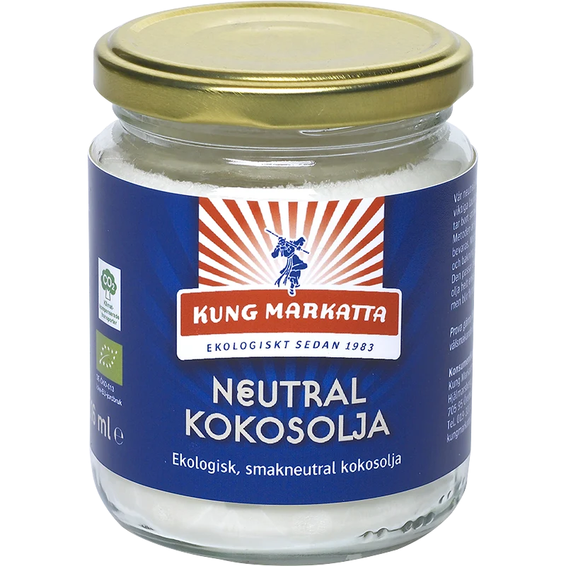 Kung Markatta Neutral Kokosolja Eko 216 ml Apotek Hjärtat