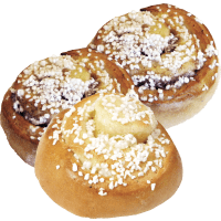 Illustration av Kanelbulle/Vaniljbulle
