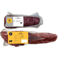 Illustration av Hel/halv oxfilé