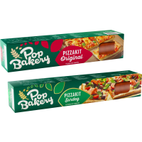 Illustration av Pizzakit, pizzadeg