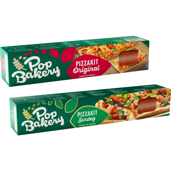Illustration av Pizzakit, pizzadeg