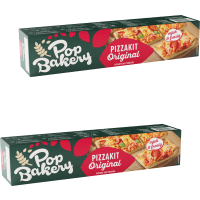 Illustration av Pizzakit, pizzadeg