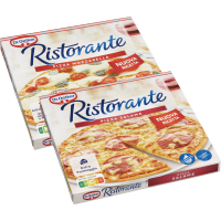 Illustration av Fryst pizza Ristorante