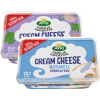 Illustration av Familjefavoriter Creame Cheese