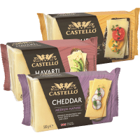 Illustration av Castello påläggsost