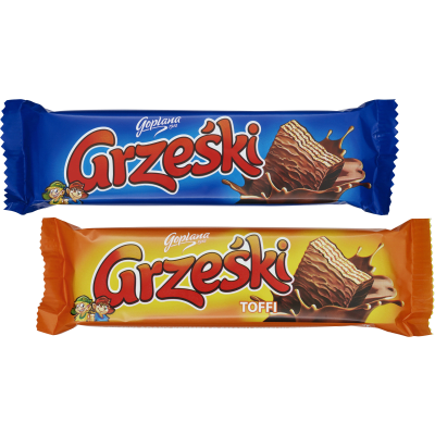 Wafers chokladsmak / Toffismak