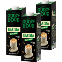 Illustration av Barista havredryck