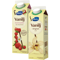 Illustration av Vaniljyoghurt, Världens smaker