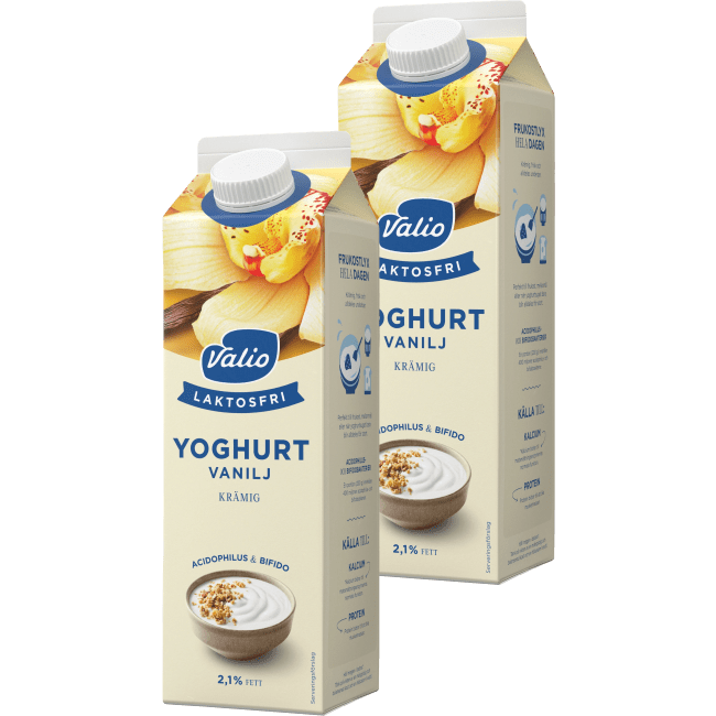 Illustration av Laktosfri Yoghurt
