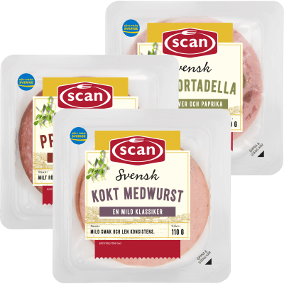 Skivat pålägg