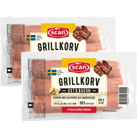 Illustration av Grillkorv