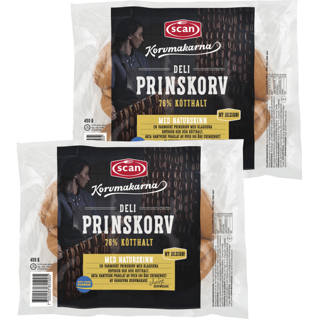 Illustration av Prinskorv Deli