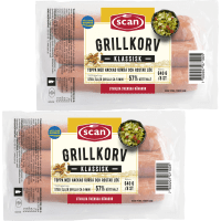 Illustration av Grillkorv