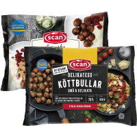 Illustration av Frysta köttbullar