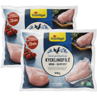 Illustration av Kycklingfilé Fryst 1 kg