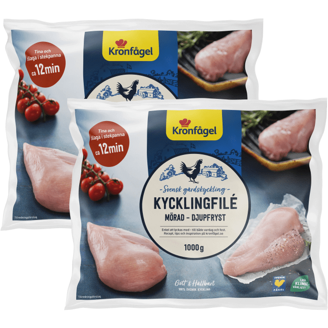 Illustration av Fryst kycklingfilé
