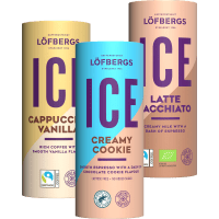 Illustration av ICE Iskaffe