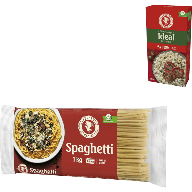 Illustration av Makaroner, Spaghetti