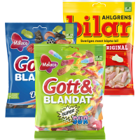 Illustration av Gott & Blandat, Ahlgrens bilar