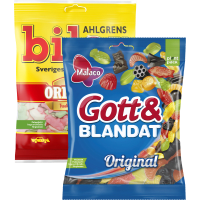 Illustration av Ahlgrens bilar/Gott & Blandat