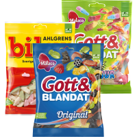 Illustration av Gott & Blandat, Ahlgrens bilar