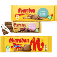 Illustration av Marabou 100g Chokladkakor