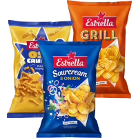 Illustration av Chips, cheese