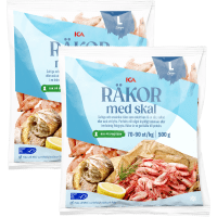 Illustration av Räkor med skal 70/90
