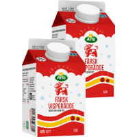 Illustration av Vispgrädde