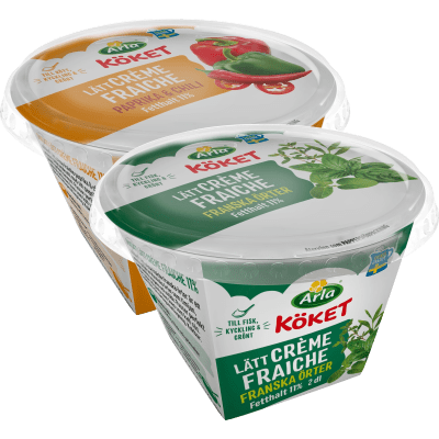 Smaksatt Crème Fraiche