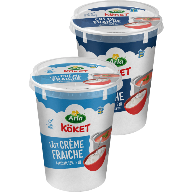 Illustration av Crème Fraiche