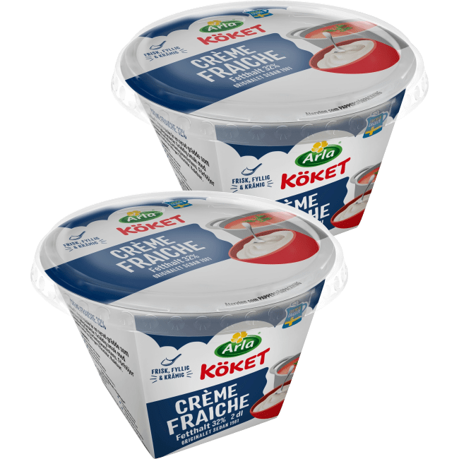 Illustration av Crème Fraiche