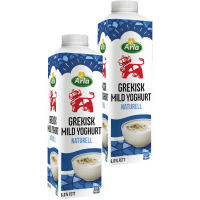 Illustration av Mild yoghurt
