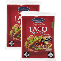 Illustration av Taco kryddmix 3-pack