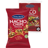 Illustration av Taco kryddmix, nachochips