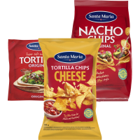 Illustration av Nachochips, Tortillachips, Tortilla original