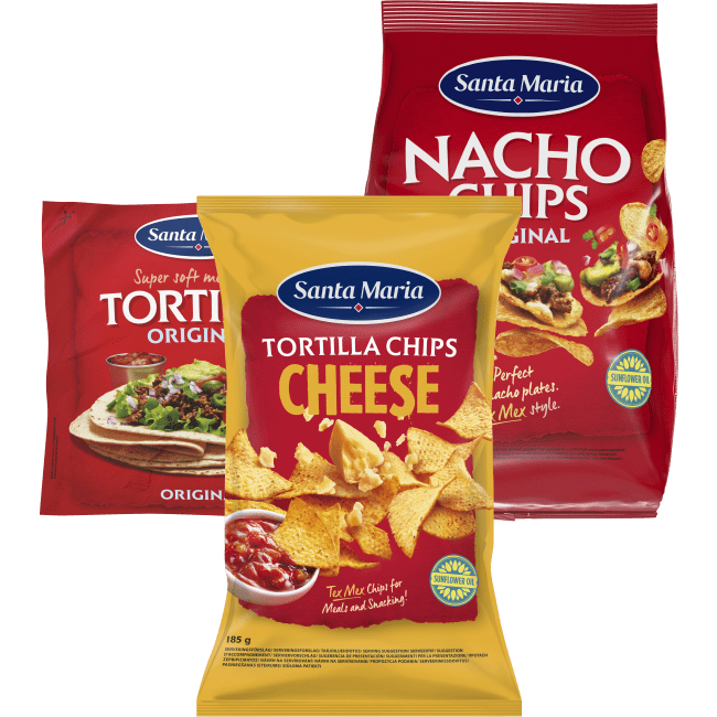 Illustration av Nachochips, Tortillachips, Tortilla original