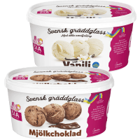 Illustration av Gräddglass