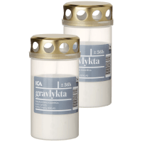 Illustration av Gravljus m lock