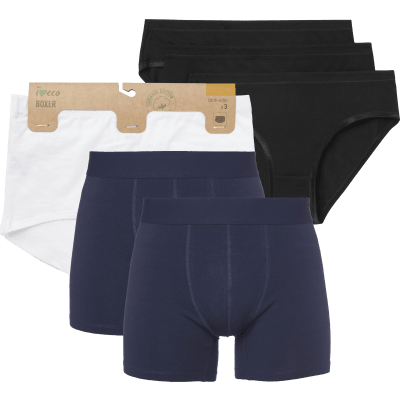 Herrboxer 2-pack & Trosor 3-pack
