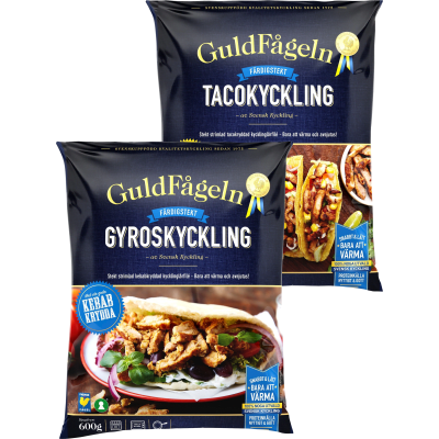 Fryst kryddad kyckling